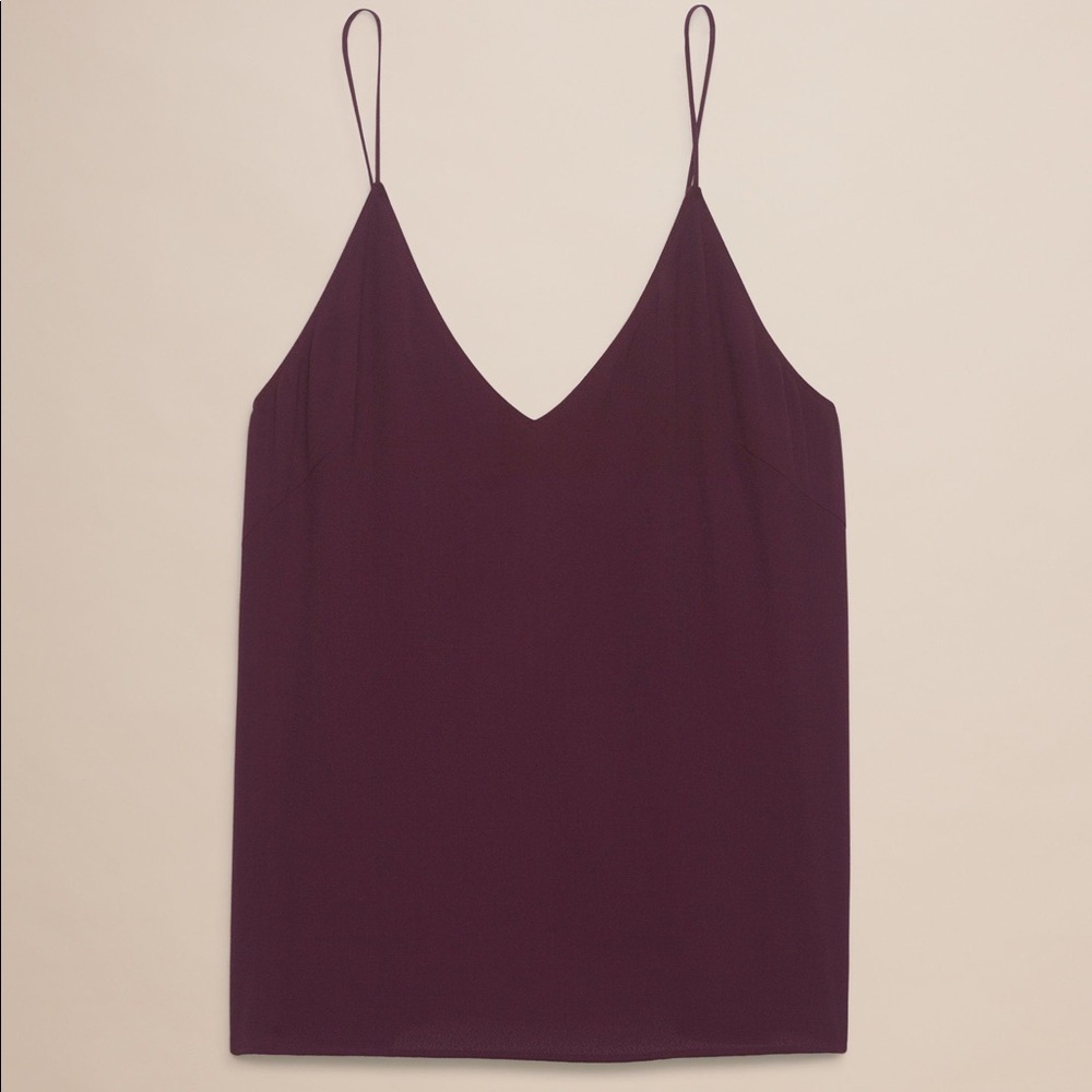 Aritzia wilfred boscono camisole (magenta, XXS)
